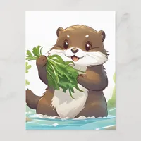 Adorable Otter Postcard