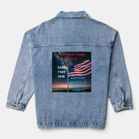 Not Voting Denim Jacket