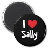 I Love Sally Magnet