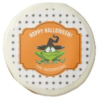 Hoppy Halloween Frog ID221 Sugar Cookie