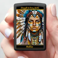 Native Symbols Captivating: Cultural Art Zippo Lighter