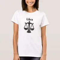 Horoscope Sign Libra Zodiac Astrology T-Shirt