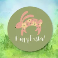 Happy Easter Bunny Sticker