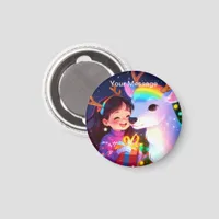 Enchanted Christmas Glow Magnet