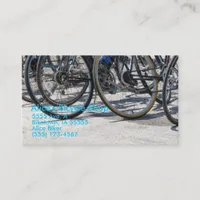 Alice's Bicycle Shop Business Card