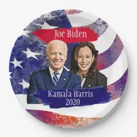 Joe Biden and Kamala Harris 2020 Party Paper Plates