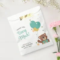 Thank You Beary Much Cute Baby Bear Gender Neutral Favor Bag