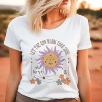 Warm Your Soul Retro Boho Sun Tri-Blend Shirt