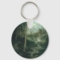 An Old Clearing Painting (1881) - Keychain