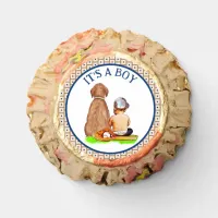 Baby Boy and Dog Baseball Themed Baby Shower Reese's Peanut Butter Cups