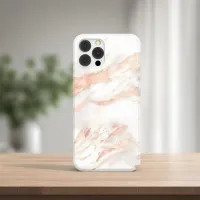 Elegant Copper | Girly Rose Gold Marble iPhone 8 Plus/7 Plus Case