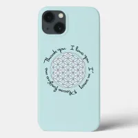 Flower of Life Ho'oponopono iPhone 13 Case