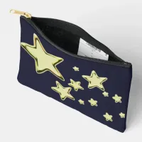 Golden Starburst Accessory Pouch