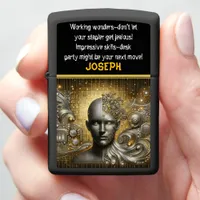 Data Science Meets Creativity Zippo Lighter