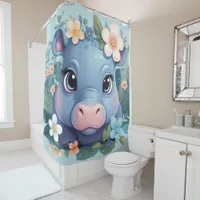 Whimsical Funny Animal Shower Curtains