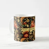 Medieval Elegant Floral Vintage