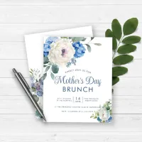 Budget Hydrangea Rose Floral Mother's Day Brunch