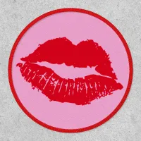 Red Lips Lipstick Kiss Mark Sexy Patch