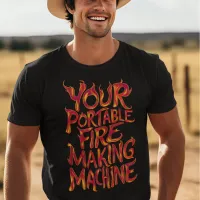 Your Portable Fire-Making Machine T-Shirt