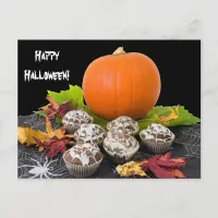 Pumpkin and Cupcakes Postcard