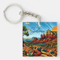Sedona, Arizona Red Canyon Keychain