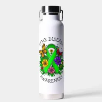 Lyme Disease Awareness Ribbon Water Bottle