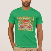 Pancakes Topped with Strawberries T-Shirt