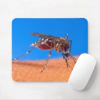 Biting Mosquito Bloodsucking Insect Photo Mouse Pad