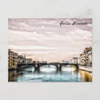 ** AP12 Firenze Italy Florence Italian Language Postcard