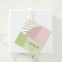 Color Block Wedding Spring ID740 Favor Tags