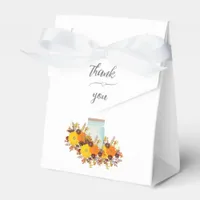 Sunflower Rustic Country Wedding Favor Boxes