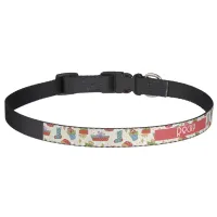 Cute Colorful Christmas Presents Dog Collar