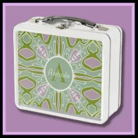 Cute Girls Metal Lunchbox