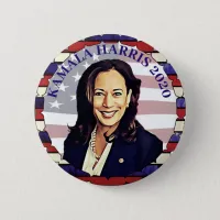 Kamala Harris 2020 Presidential Election Candidate Button