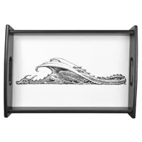 Sleeping Dragon Serving Tray