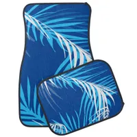 Tropical Palm Leaf Car Floor Mat