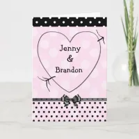 Personalize this Romantic  Couple's Card