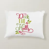 deck the halls decorative pillow