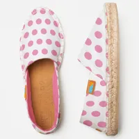 Pink Polka Dots Espadrilles