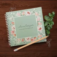 Blush Floral Sage Letters to My Daughter Journal