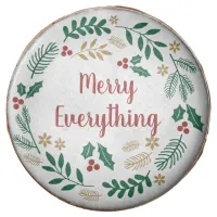 Holly Berry Pine Wreath Merry Everything Holiday  Chocolate Covered Oreo