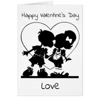 Personalized Happy Valentine's Day Card