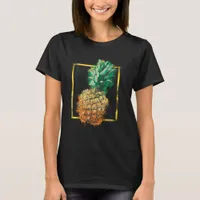 Pineapple Black T-Shirt