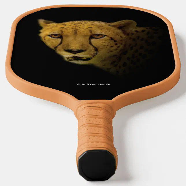 Trading Glances with a Magnificent Cheetah Pickleball Paddle