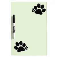 Dry Erase Board - Polydactyl Paw Prints