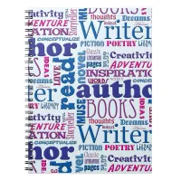 Fun Authors Pattern Notebook