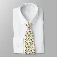 Tropical Boomerang Simple Pattern Neck Tie