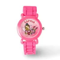 Personalied African-American Fairy  Child's Watch