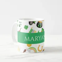 St. Patrick's day Lucky charms pattern Mug