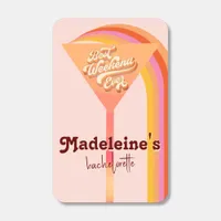 Retro Arch Vintage Sunset Abstract Bachelorette Matchboxes